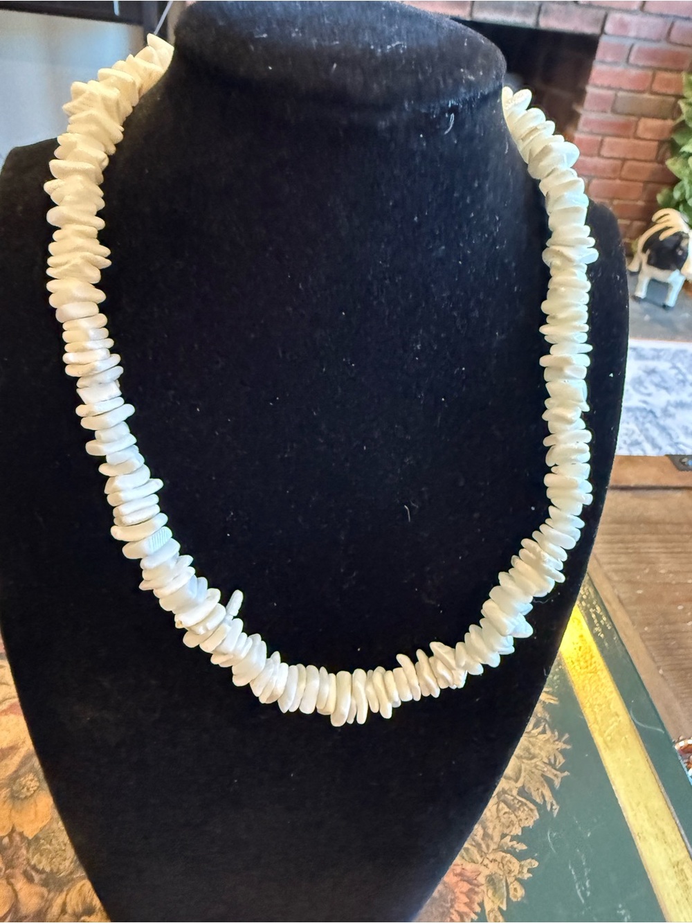 White Shell Chip Necklace - Women Jewelry
